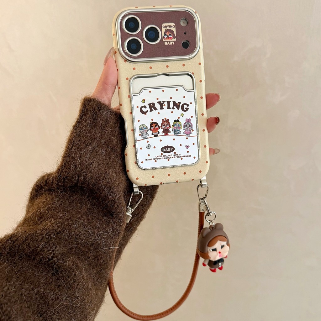 สติ๊กเกอร์ติดหน้าต่างเด็ก เหมาะสําหรับ Apple 17Promax Card Case iPhone 16/15/14/13 เชือกแขวน Anti Drop ราคา ถูกที่สุด ดีลบีเคเค แกลเลอรีภาพที่ 6