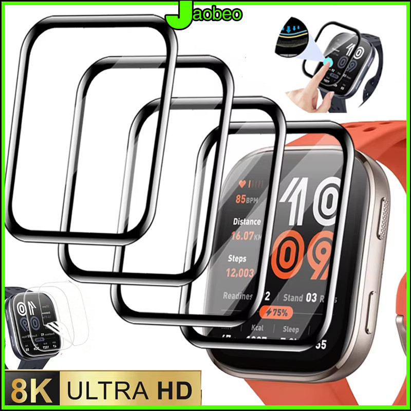 แก้วนิรภัย / ฟิล์มนุ่มไฮโดรเจล for Amazfit Bip 6 ตัวป้องกันหน้าจอ ฟิล์มป้องกัน Gores for Amazfit Bip 6