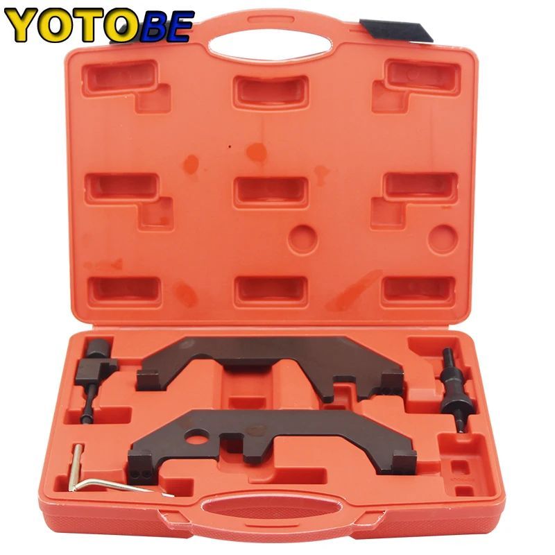 ชุดเครื่องมือจับเวลาเครื่องยนต์สําหรับ BMW N62 N62TU และ N73 เครื่องยนต์ Camshaft ล็อคเครื่องมือสําห