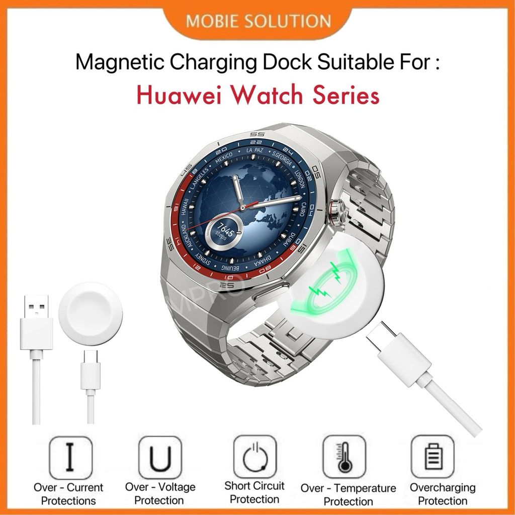 สําหรับ Huawei Watch 5 Watch 5pro , Huawei Watch 4 Watch 4pro , Huawei Watch 3 Watch 3pro แท่นชาร์จไ