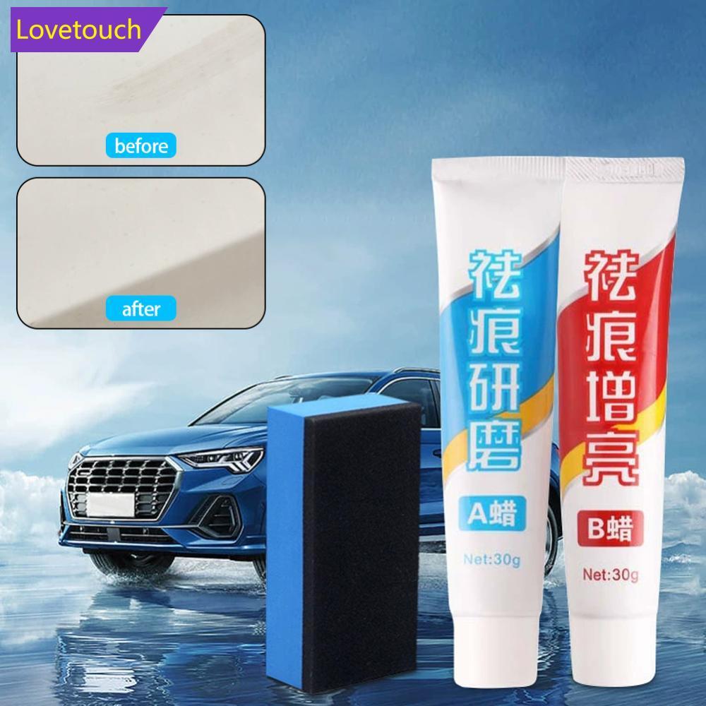 LOVETOUCH รถ Anti Scratch Wax Paint Care เครื่องมือ Auto Swirl Remover รอยขีดข่วนซ่อมขัด Auto Body บ
