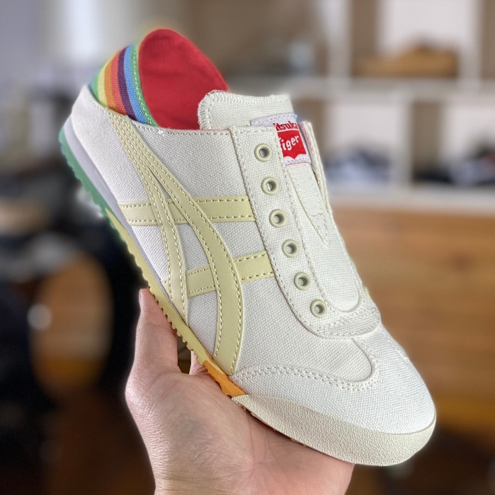 Onitsuka Tiger Mexico shsh รองเท้าวิ่งสําหรับผู้ชายและผู้หญิง Onitsuka Mexico shsh รองเท้ากีฬา 1183A