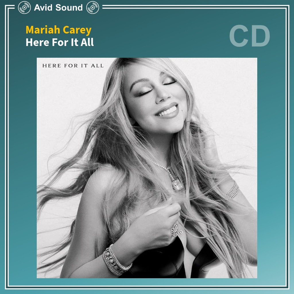 CD แผ่นซีดี Mariah Carey Here For It All ใหม่ ซีล Mariah Carey CD