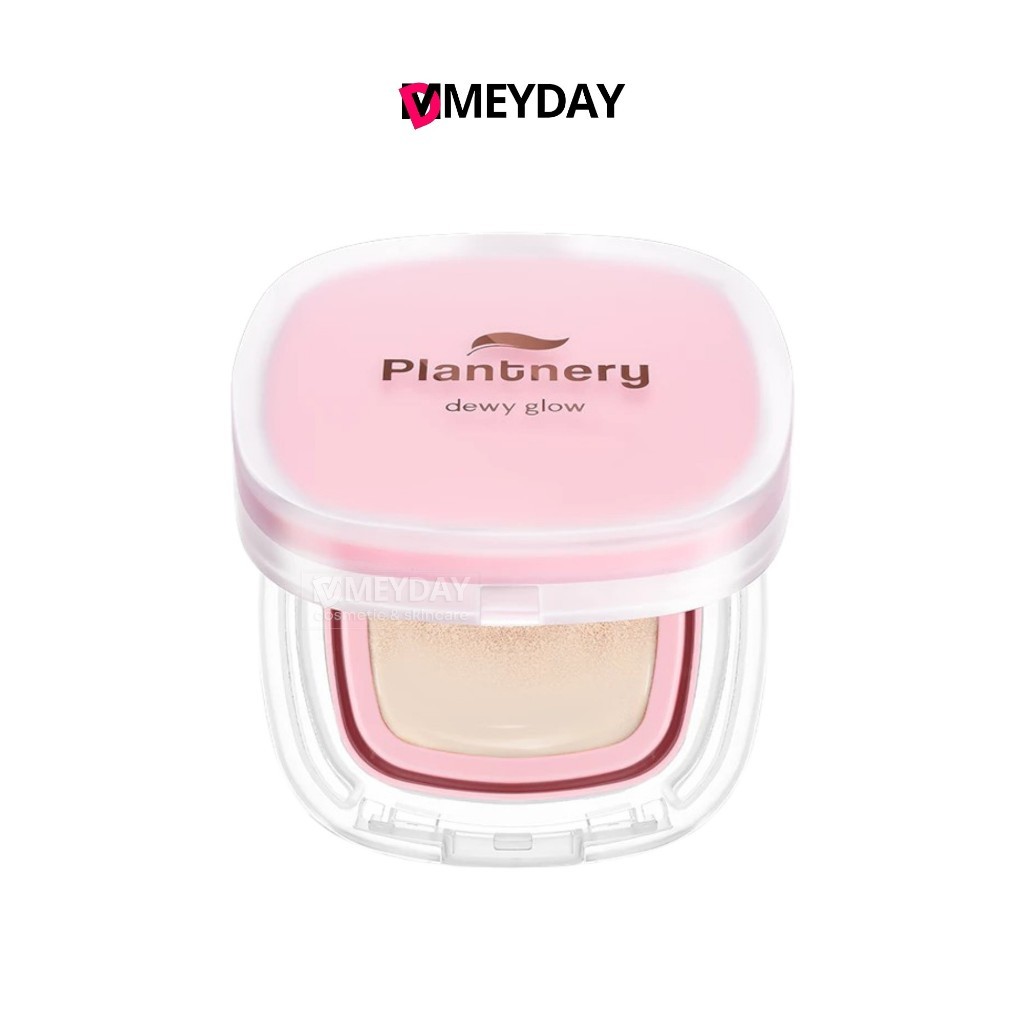 Plantnery Spf50Pa+++  แพลนท์เนอรี่ ดิวอี้ แอนด์ ชายน์ ซอฟต์ โกลว์ เอสเซนส์ คุชชั่น 12g
