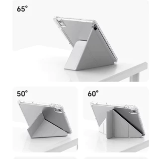3+Yพับ เคส Samsung Galaxy Tab A11 S11 S10 lite S6 lite A11+ A8 A9 S8 S9 A9+/S9 FE+ อะคริลิก Case เคสหลังใส