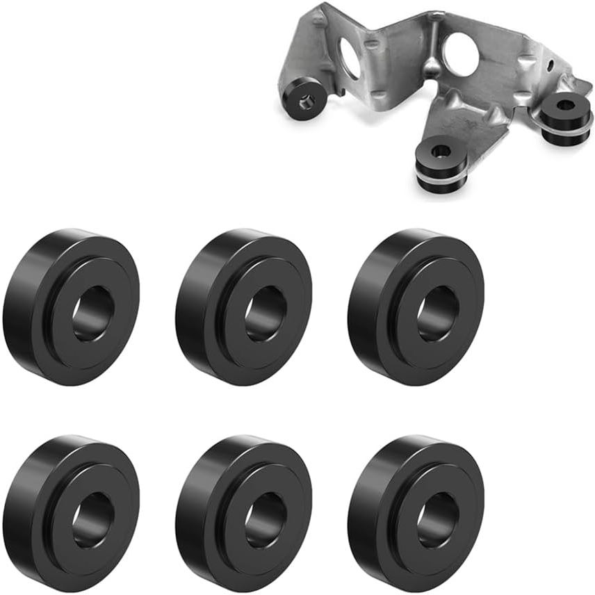 Bevinsee คู่มือเกียร์ Solid Shifter Cable Bracket Bushings ซ่อมใช้งานร่วมกับ Audi A3 S3 TT ใช้งานร่ว