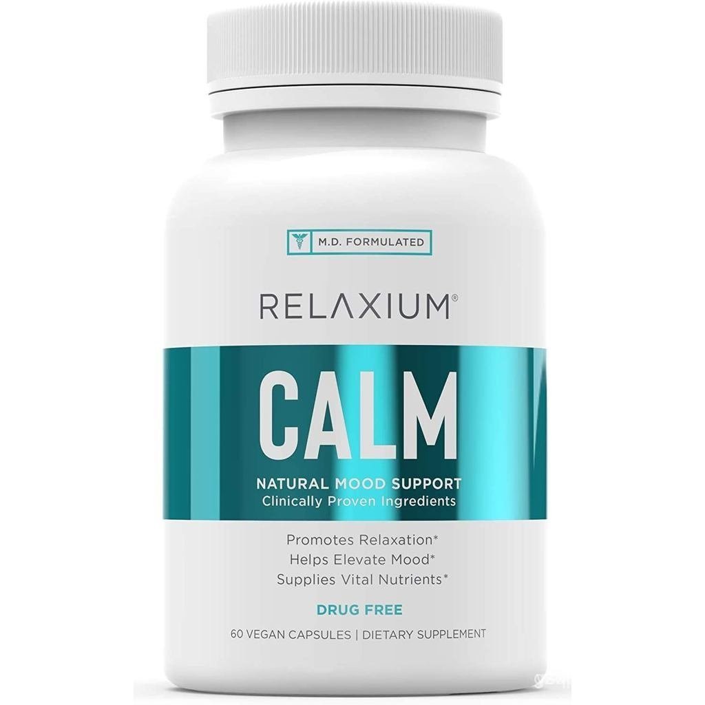 Relaxium, Non-Hbit Forming, Stress & Mood Support อาหารเสริม, Elevate Mood & Boost ผ่อนคลายด้วย Ashw