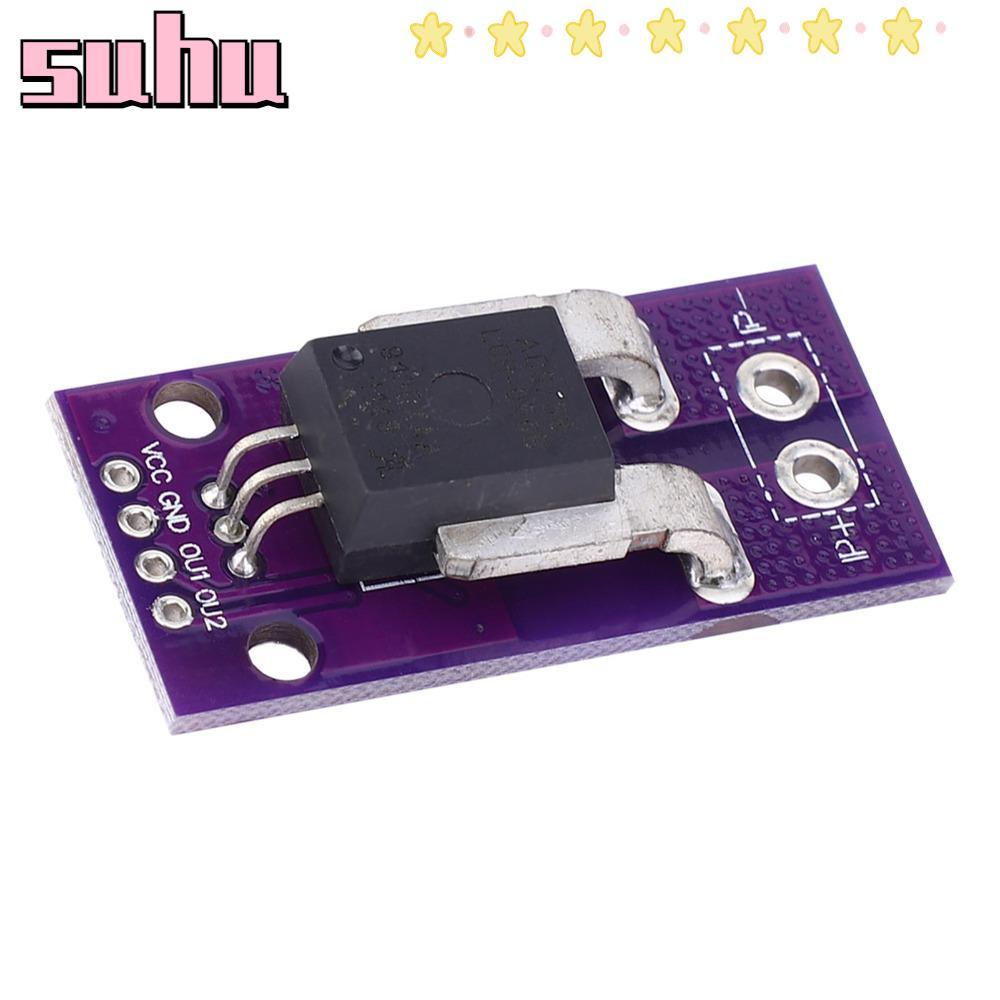 SUHUHD Hall Current Module, 50A 120 kHz Bandwidth Linear Current Sensor, Power Systems 3.3-5V Low Po