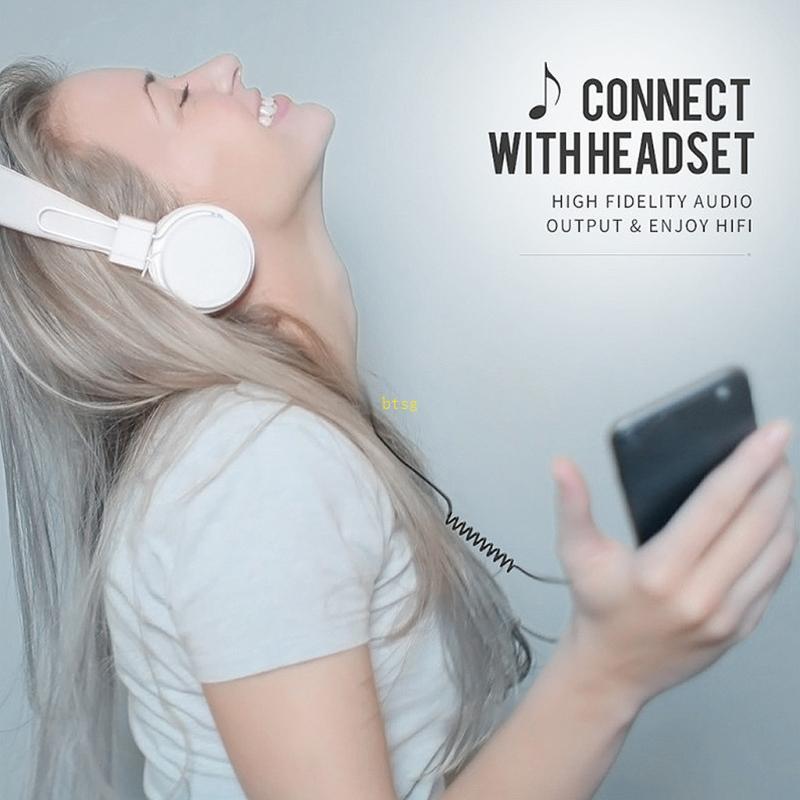 Btsg 3 5 มม.ชายAUXแจ็คUSB Type-Cชายสายชาร์จอะแดปเตอร์สายUSB To AuxสายUSBอะแดปเตอร์