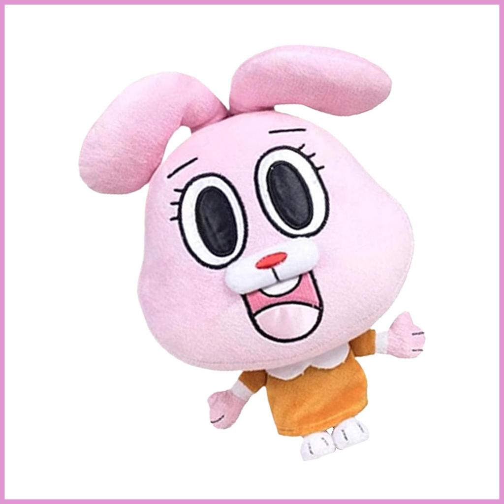 สําหรับโลกที่น่าตื่นตาตื่นใจของ Gumball ตุ๊กตาตุ๊กตาสําหรับเด็กการ์ตูนอะนิเมะตุ๊กตาผ้ากํามะหยี่สําหร