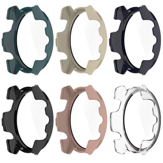 กรณีพีซีแก้วนิรภัยสำหรับ for Smartwatch Garmin Forerunner 165/165 เพลงป้องกัน Gores อุปกรณ์ปกหน้าจอ