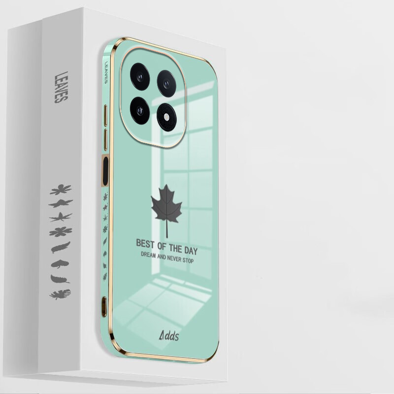 สําหรับ Vivo iQOO 15 Case Soft Shining Maple Leaves Design Cover สําหรับ VIVO IQOO 15 เคสโทรศัพท์