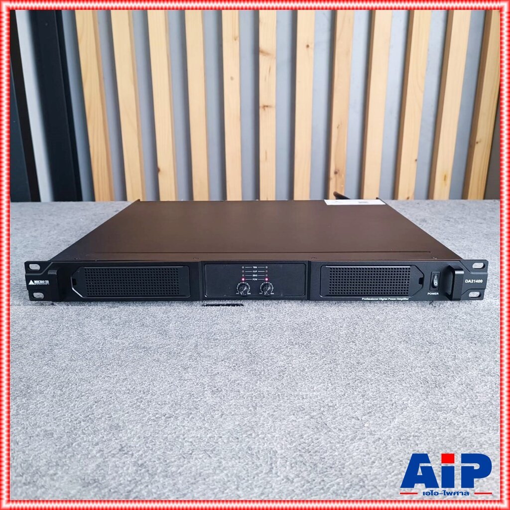 MICROTECH DA-21400 poweramp 2CH เพาเวอร์แอมป์ MICRO TECH DA 21400 เครื่องขยายเสียง DA12400 เอไอ-ไพศาล