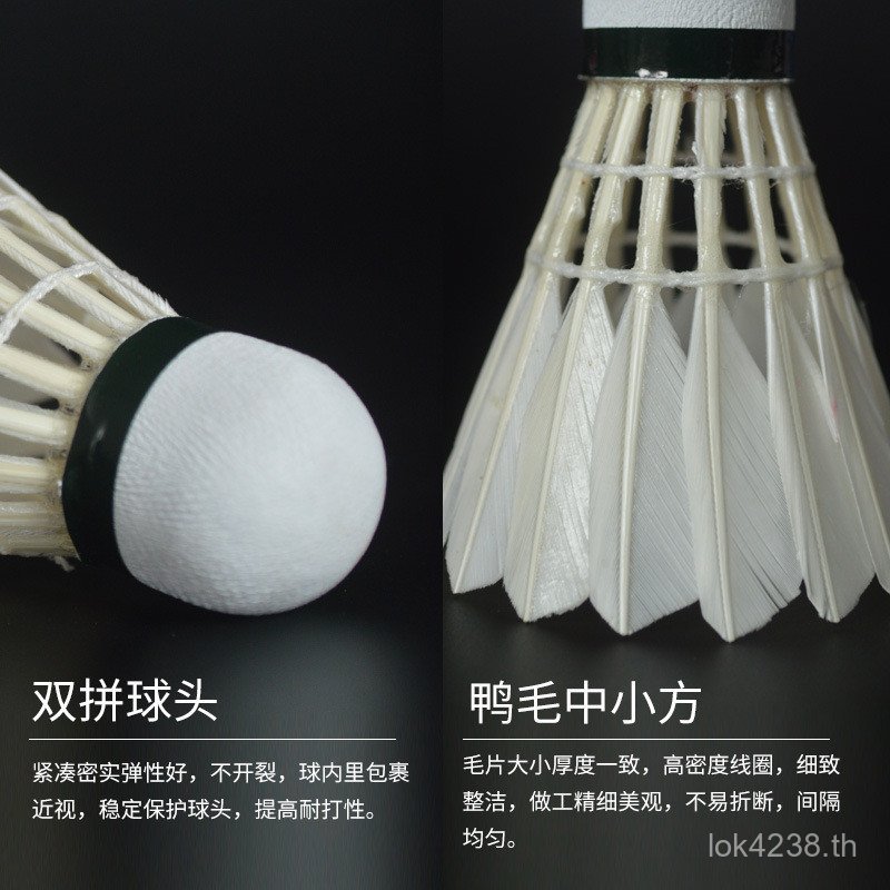 Gold Label แบดมินตอน Stable Training Ball 4 ถัง จัดส่งฟรี สำหรับฝึกซ้อมและเล่นทั้งในสนามและฮอลล์