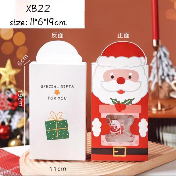 (10ชิ้น) กล่องคริสต์มาส XB22 Nastar กล่องเค้ก เค้กแห้ง / กล่องคริสต์มาส