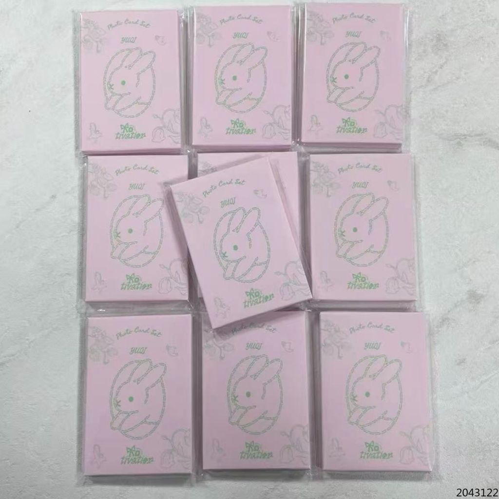 Idle Yuqi Personal solo2 Flash Yuqi motivation Photocard Set ยังไม่เปิด