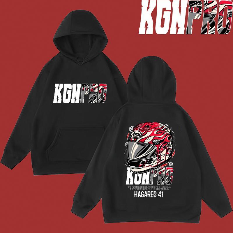 (New) KGNPRO เสื้อฮู้ด อาราอิ HELMET Hoodie cotton HOODIES Motocycle มีทั้งขาวและดำใส่สบาย ส่งเร็ว ส่งไวจ้า-03