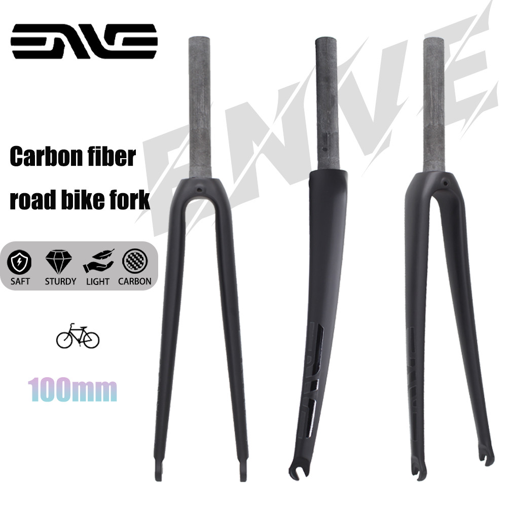 ENVE ส้อมจักรยานเสือหมอบ Ultra light ตรงประเภทแผนที่ส้อมสําหรับ 23C 25C สีดํา matte สําหรับขอบเบรค V เบรค/เบรค