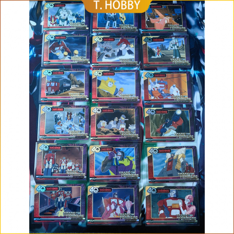 การ์ด Transformers SSR ครบชุด Cybertron การประชุมประจําปี Horizon Collection Card 40th Anniversary E