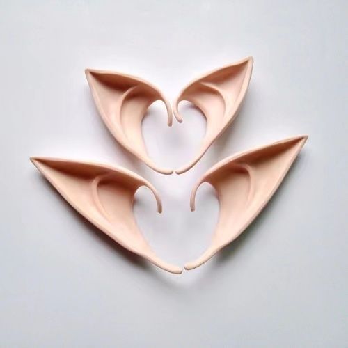 Super Fairy คอสเพลย์ props จําลอง Elf หู Latex หู Elf หู Super ยาว Headdress Elf ต่างหู Super Fairy 