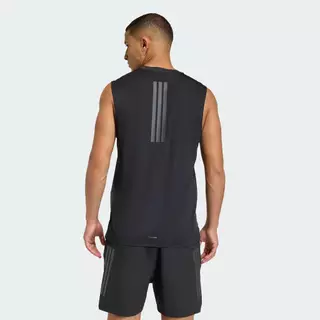 adidas Gym & Training เสื้อกล้าม D4T PrimeLift 3 STRIPES ผู้ชาย สีดำ KD0373