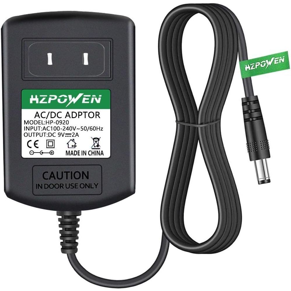 9V Replacement Adapter for Digitech PS0913B RP200A RP250 RP255 RP350 RP300A RP355 RPx400 RP1000 RP10