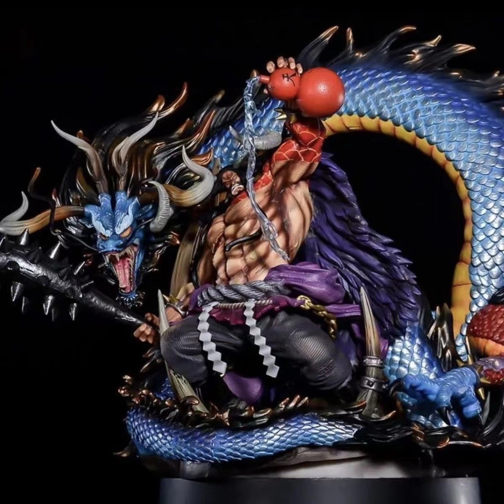 One Piece Black Pearl Dragon Kaido รูป Four Emperor Beasts Kaido เครื่องประดับอะนิเมะ One Piece ของข