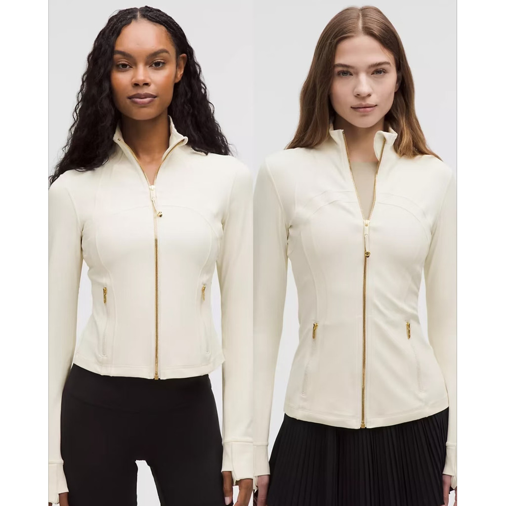 Lululemon Define Sports Yoga Slim Jacket สำหรับผู้หญิง สีสดใส