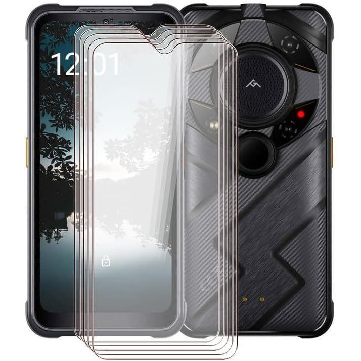 ฟิล์มกันรอยหน้าจอสําหรับ AGM G2 Guardian (6.58 นิ้ว), [5 แพ็ค] ความแข็งสูง [ความแข็ง 9H] [ป้องกันรอย