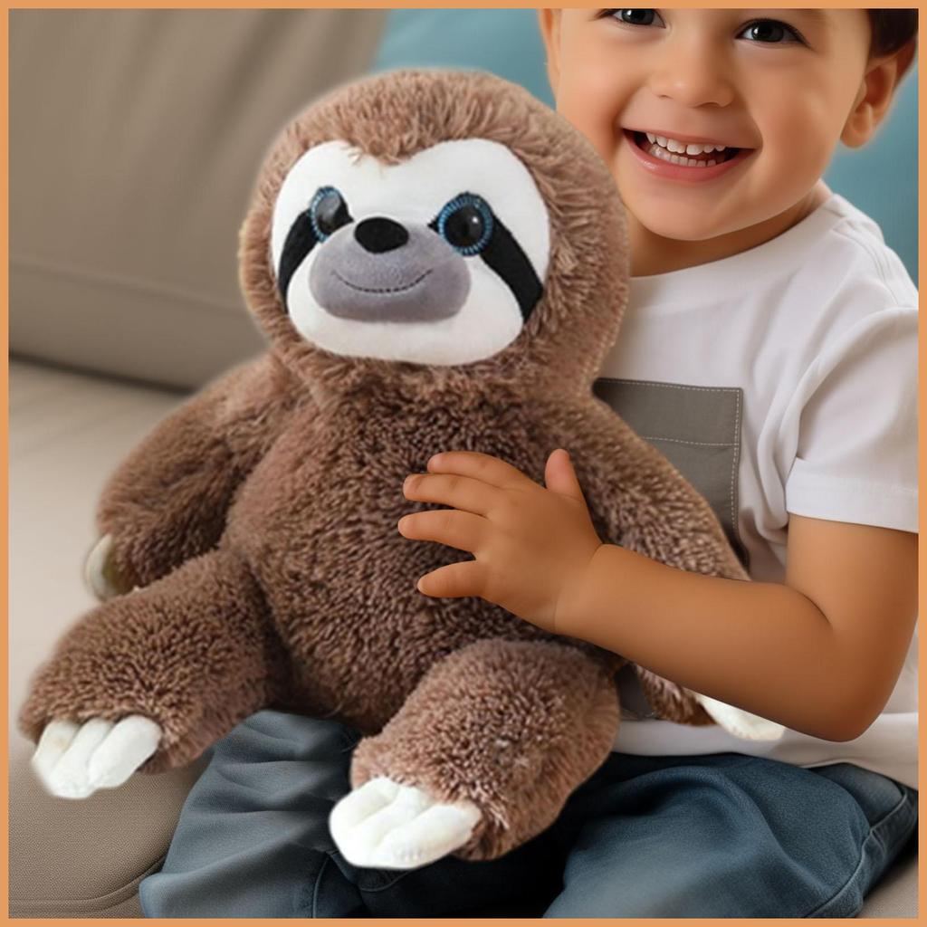 Sloth ตุ๊กตาสัตว์น่ารักขนาดเล็ก Sloth ตุ๊กตานุ่ม Cuddly สัตว์ตุ๊กตาของเล่นยัดไส้ Sloth สําหรับคริสต์