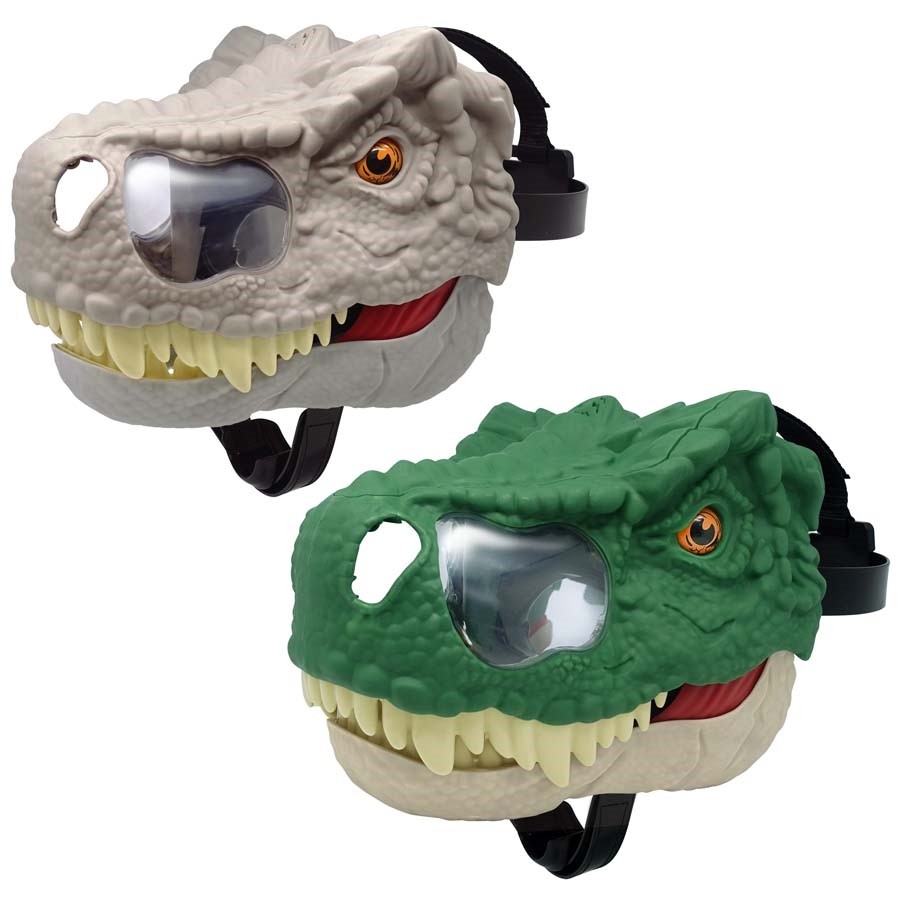 Mighty Megasaur Megahunter Giant T-Rex Mask – Assorted (#942