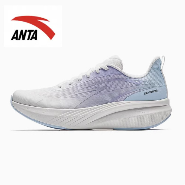 ANTA/ANTA Cloud Track 丨 รองเท้าวิ่งกันกระแทกรองเท้าผู้หญิงสวมทนตาข่ายระบายอากาศรองเท้ากีฬารองเท้าวิ่