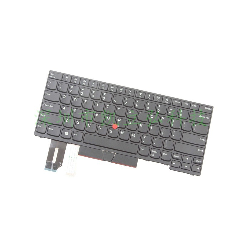 เหมาะสําหรับ ThinkPad E480 T480s L480 L380 T490 คีย์บอร์ด US ยี่ห้อใหม่ DZUO