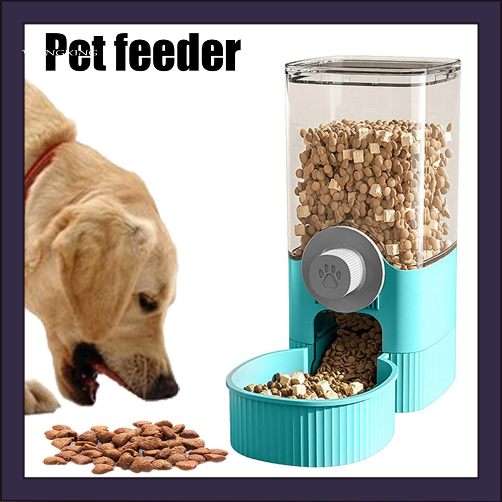 [WX] เครื่องให้อาหารสัตว์เลี้ยงให้อาหารสัตว์เลี้ยงสําหรับสุนัข520มิลลิลิตรแขวนกรงป้อนสัตว์เลี้ยง1200