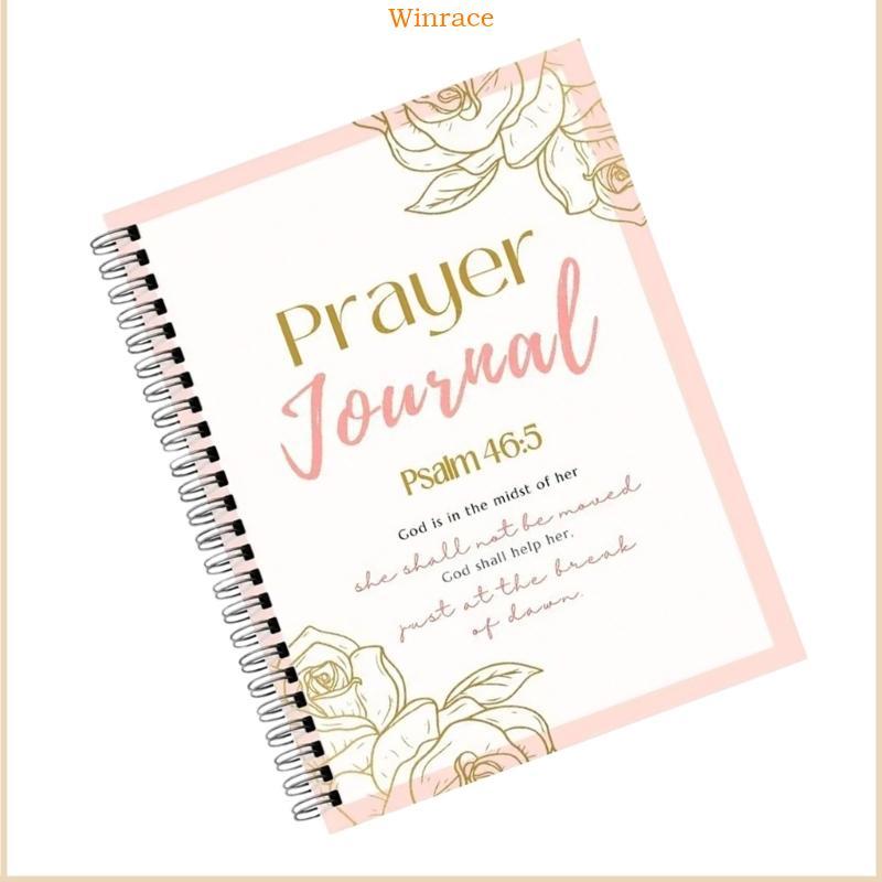 WRC กระดาษ Devotional Logbook สวดมนต์วารสารพระคัมภีร์สมุดบันทึกท่องเที่ยว Devotional หน้าวางแผนรายวัน
