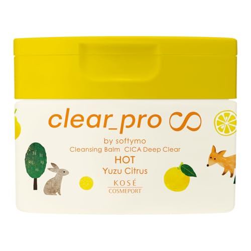 Sofymo KOSE Clear Pro Cleansing Balm CICA Deep Clear Hot Yuzu Citrus- Shipping from Japan -
