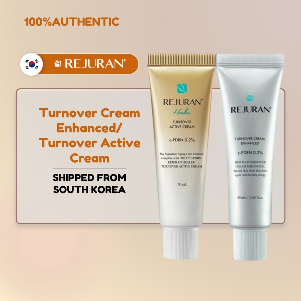 [REJURAN] Turnover Cream Enhanced/Turnover Active Cream 50ml | กระชับ | ให้ความชุ่มชื้น | ผ่อนคลาย