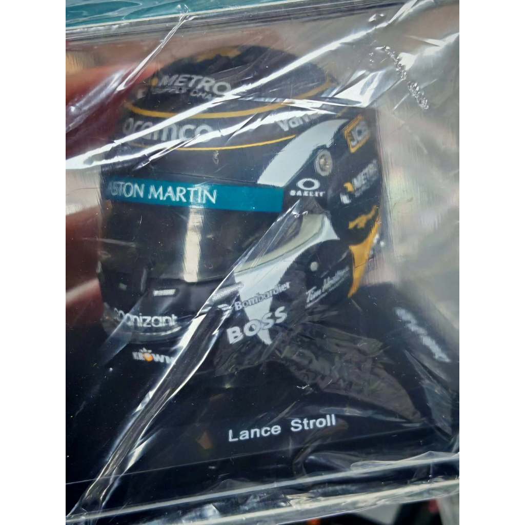 Spark 2024 หมวกกันน็อค Canada Station stroll Aston Martin Fleet Stall F1 รุ่น 1: 5 คอลเลกชัน