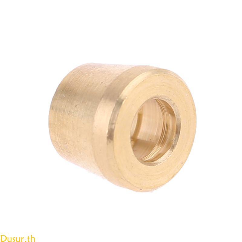 Dusur รถจักรยานยนต์เบรค PTFE ท่อติดตั้งแทรก AN3 ท่อ End Connector อะแดปเตอร์