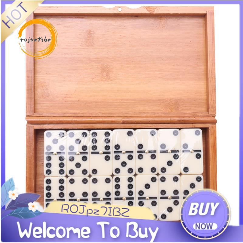 28 ชิ้น/เซ็ต Domino Domino ของเล่นท่องเที่ยวตลกตารางเกมเด็กเด็กการศึกษาของเล่นสําหรับของขวัญเด็ก