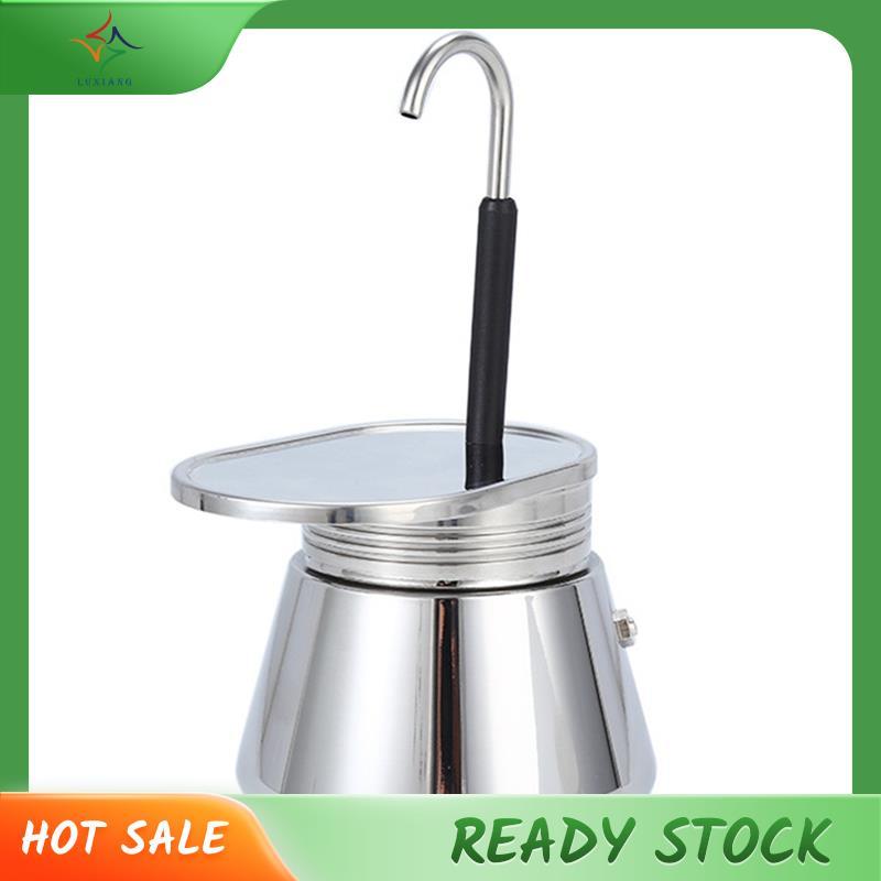 [luxiang.th] กระชอนหนา 304 สแตนเลส Mocka Moka Pot หลอดเดี่ยว 50ml อาหารกันลื่น