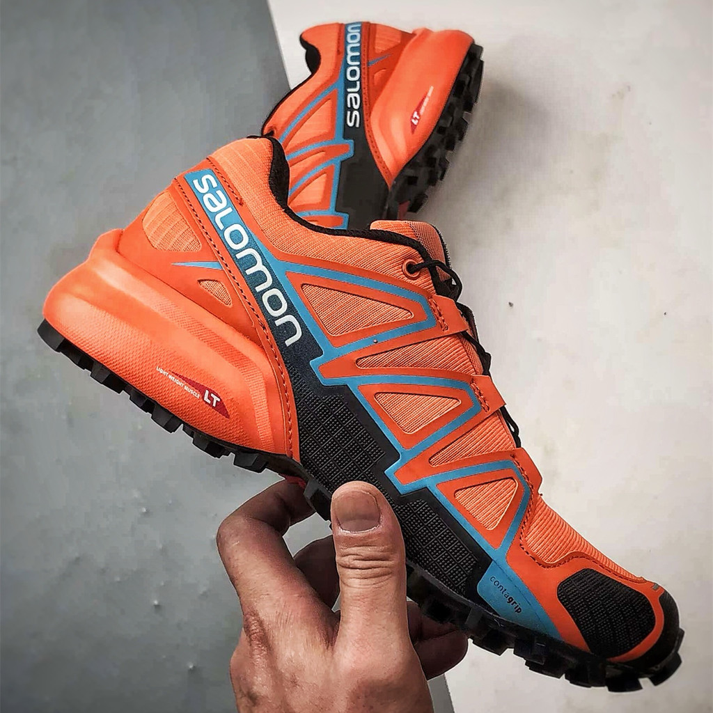 SALOMON Speedcross 4 รองเท้ากีฬาผู้ใหญ่สำหรับเดินป่าและกลางแจ้ง กันลื่นได้ดี