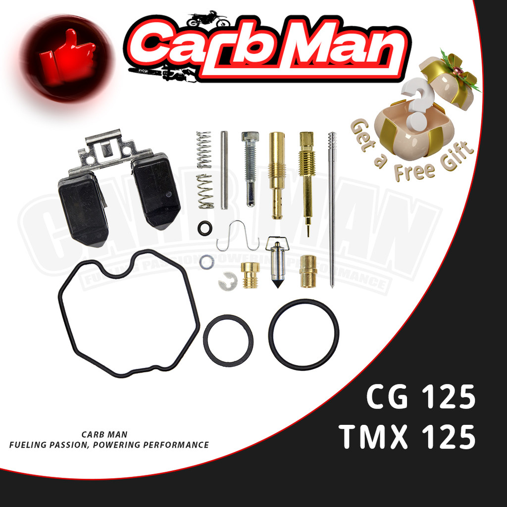 ชุดซ่อมคาร์บูเรเตอร์สำหรับ  Keihin PZ26 CG125 TMX125