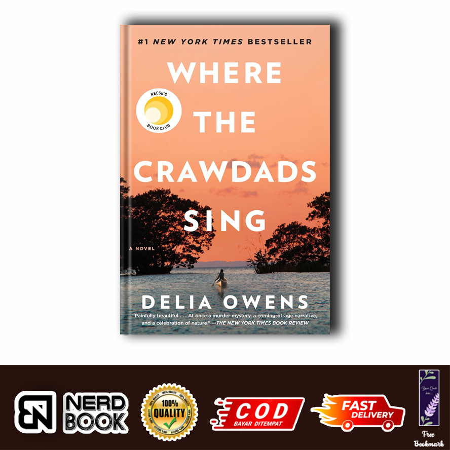 Where the Crwdas Sing: Reeses Book Club By Delia Owens (ภาษาอังกฤษ)