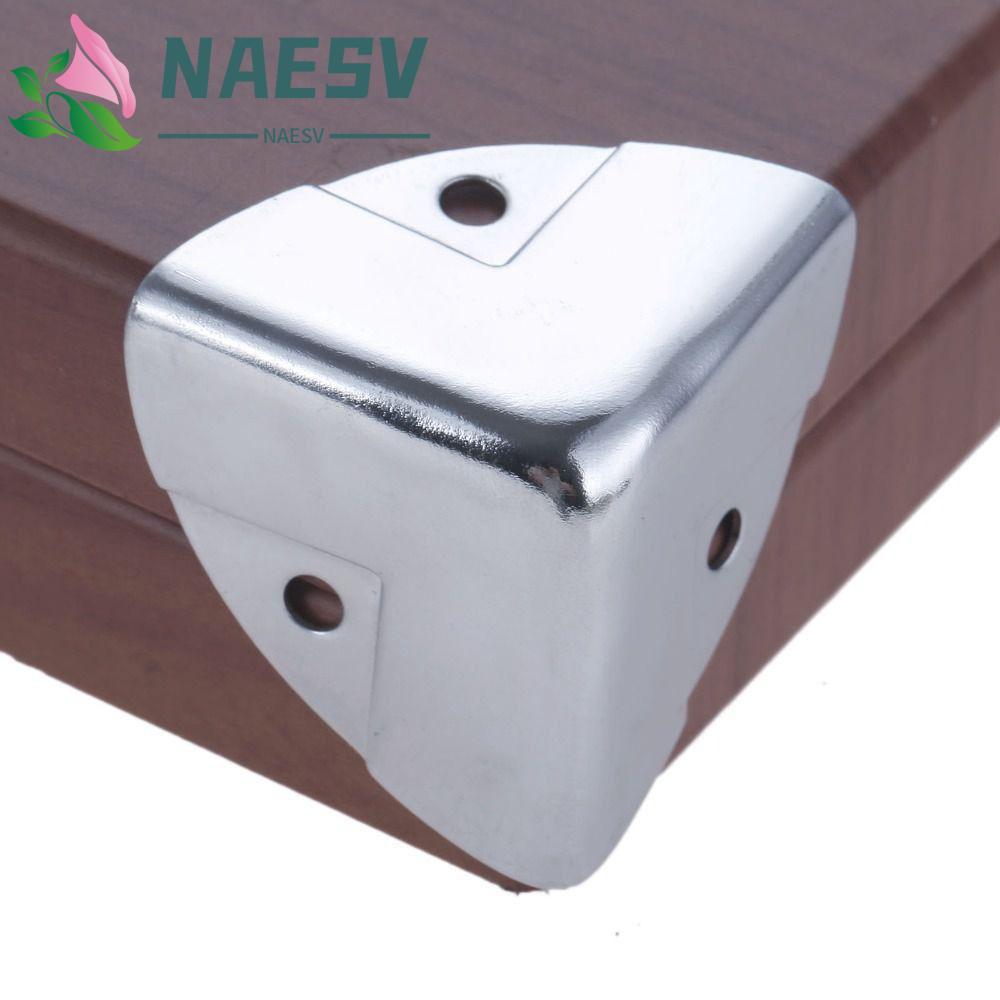 NAESV Box Corner Old-fashioned Iron Corner Protector Antique Decorative Case Edge Guard