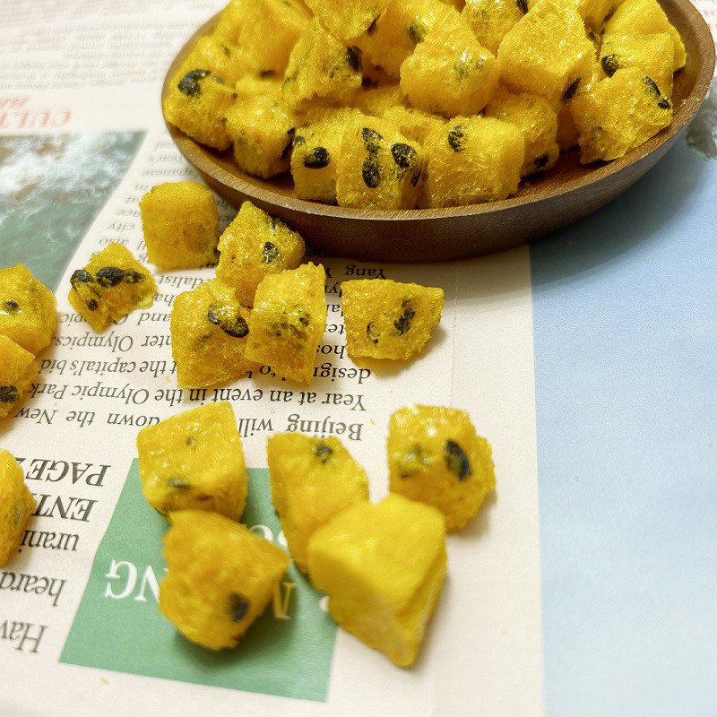 Huiyuantang Bulk Freeze-Dried Passion Fruit Source ดอกไม้ผลไม้ชาวัตถุดิบ Passion Fruit Block Kumquat