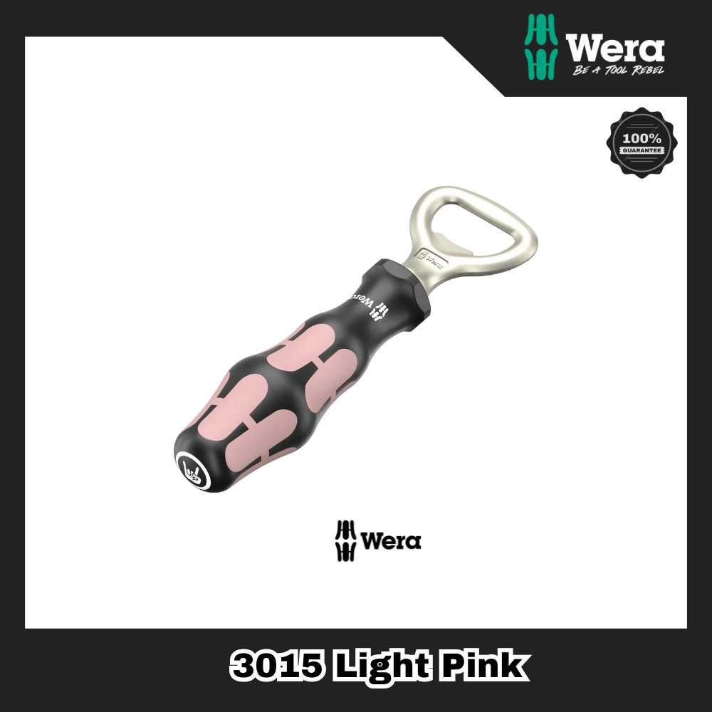 [พร้อมส่งในไทย] ที่เปิดขวด Wera Tool Rebel Bottle Opener 3015 Light Pink
