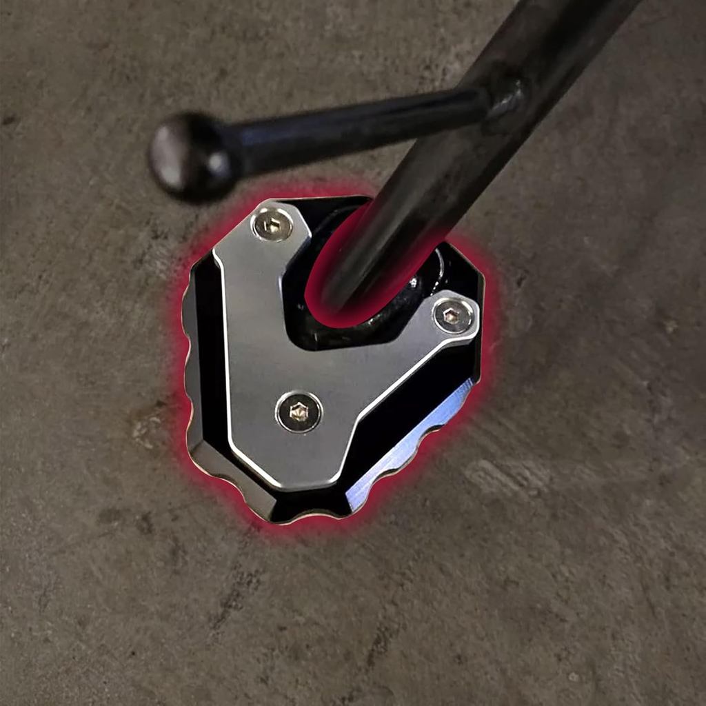 รถจักรยานยนต์ CNC Kickstand ขาตั้ง Extension Pad แผ่นขยายขาตั้งสําหรับ HO & N & DA CB500X CB 500X CB