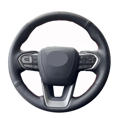 Hand Stitching Car Steering Wheel Cover Wrap For Lexus GX550 GX550H 2024 2025