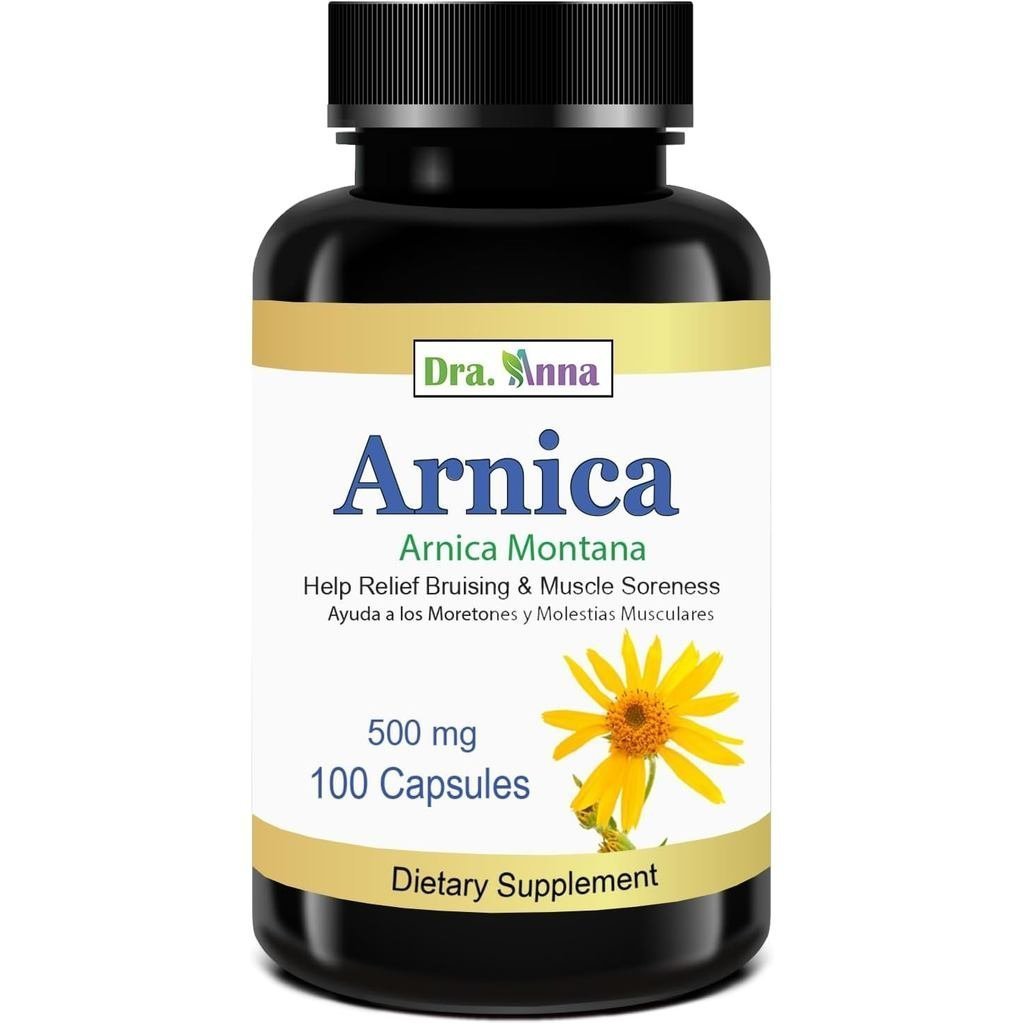 Arnica Montana Capsules 500 มก. 100 แคปซูล